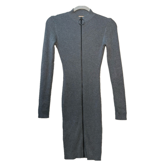 GUESS Women’s Size Small Convertible Long Sleeve Teagan Cut Out Mock Neck Dress - Picture 8 of 12